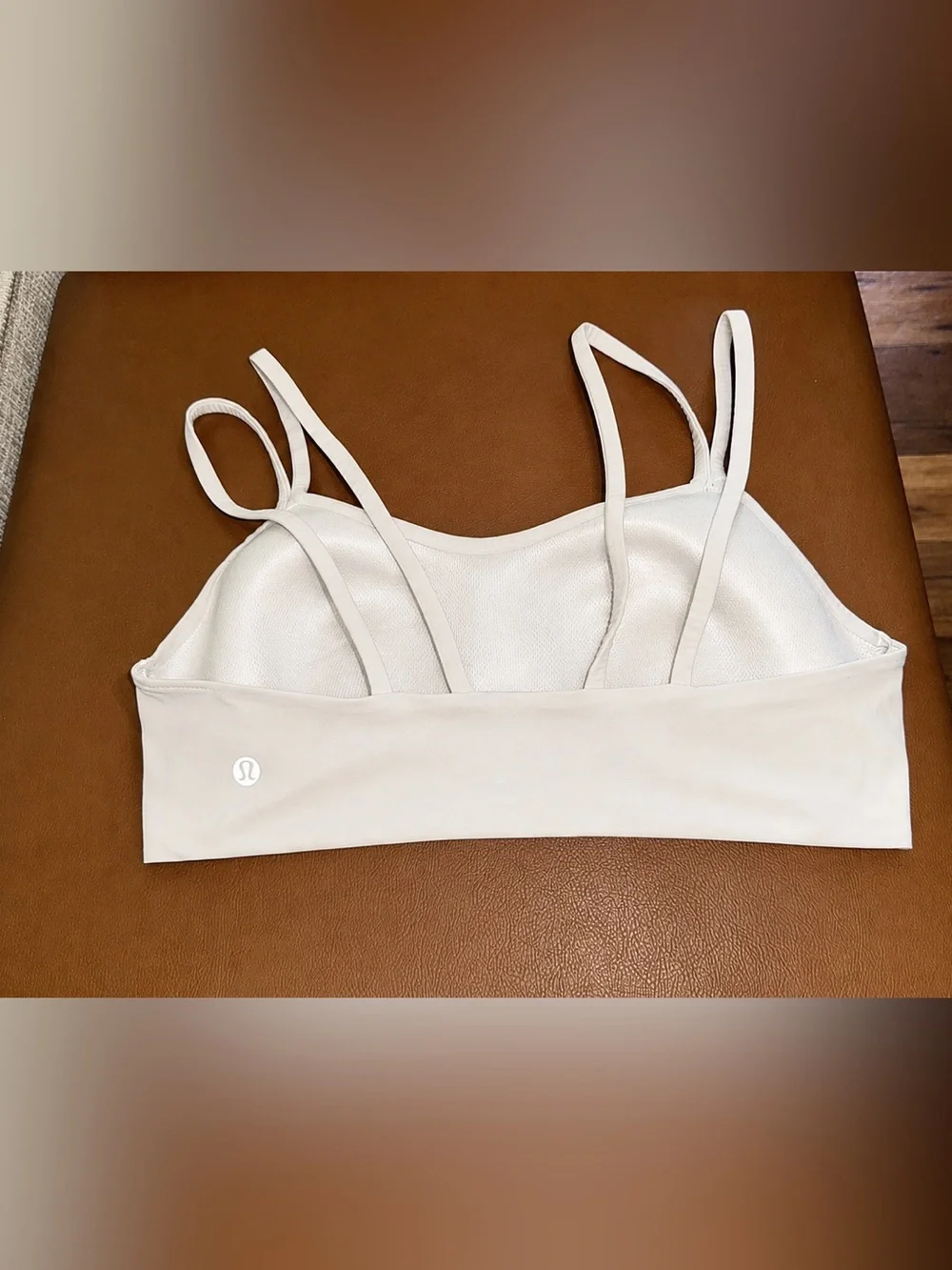 Pristine Lululemon Like a Cloud Bra Color: Chrome/Seal Gray  Size: 6